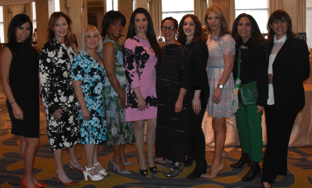 Barbara Lazaroff et al at Friends of Sheba Medical Center Women of Achievement Luncheon 2018"