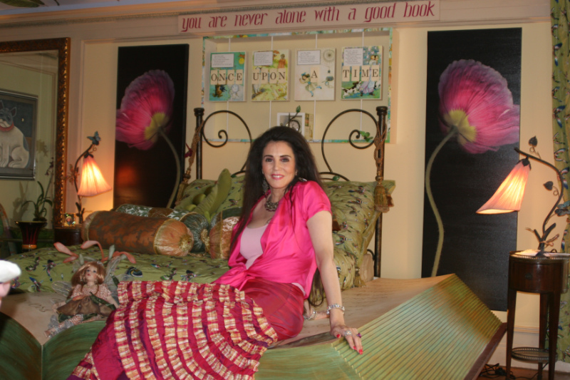 Barbara Lazaroff presents her fantasy girl's bedroom at Beverly Hills' Greystone mansion